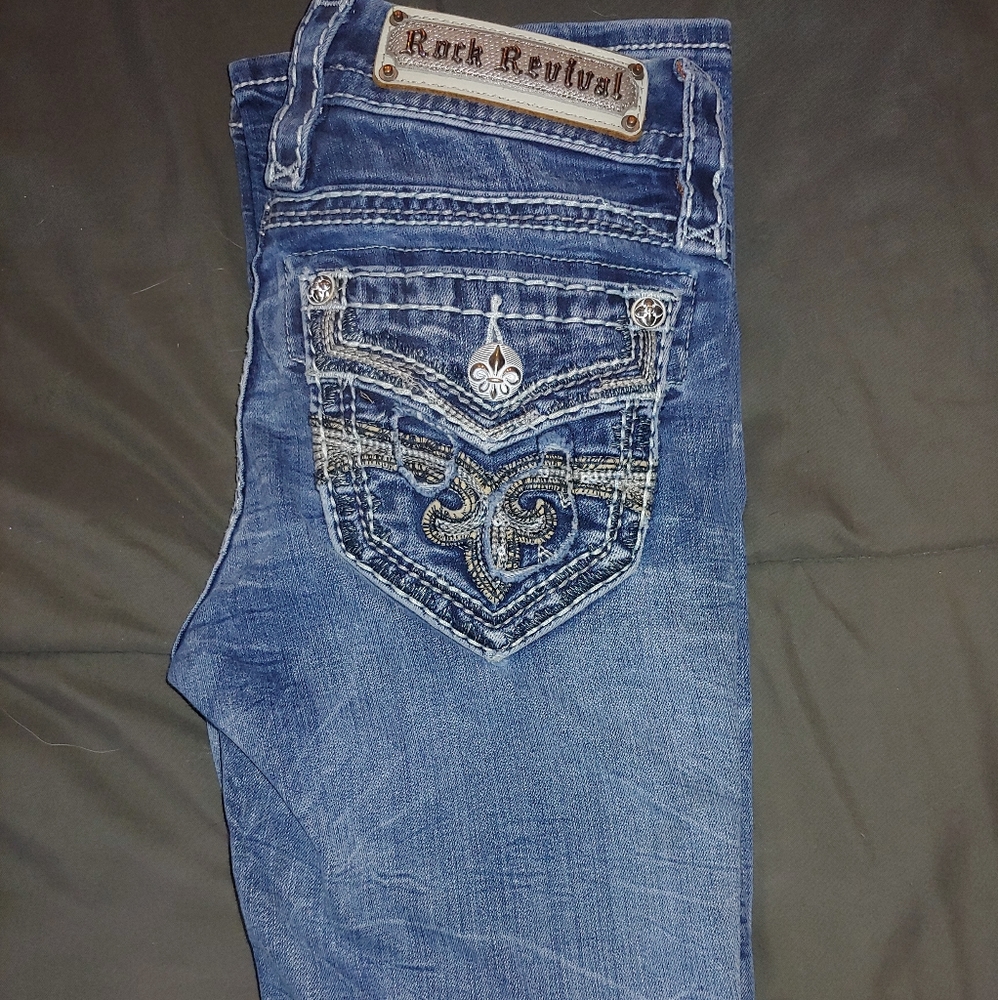 Rock rivival jeans